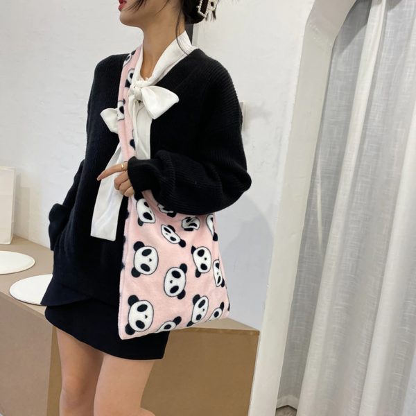 Pink Panda Crossbody Bag - Image 3