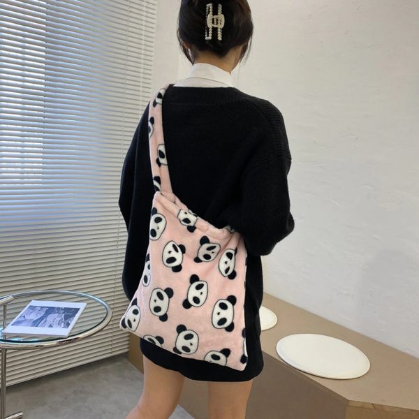 Pink Panda Crossbody Bag - Image 4