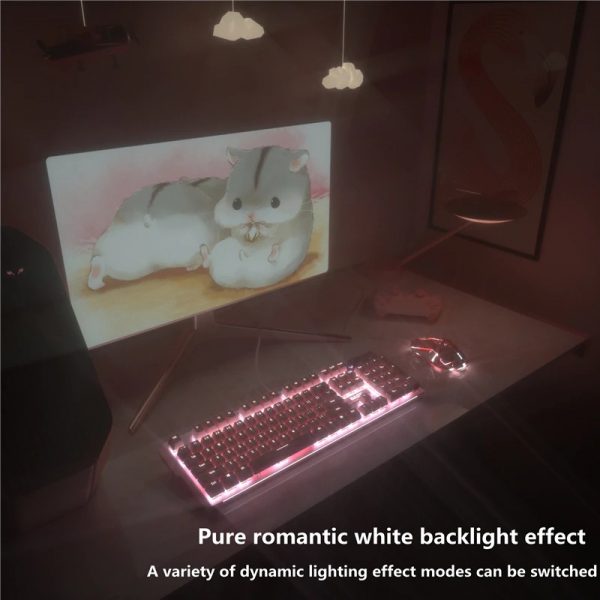 Pink Gaming Light Up Keyboard - Image 10