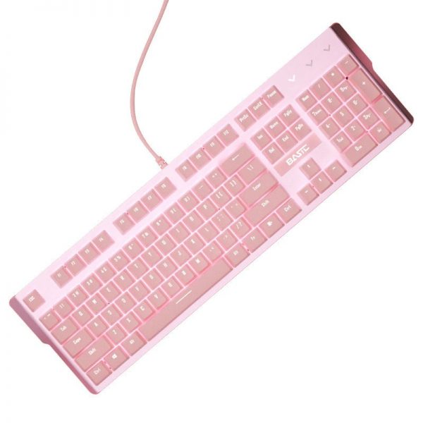 Pink Gaming Light Up Keyboard - Image 17