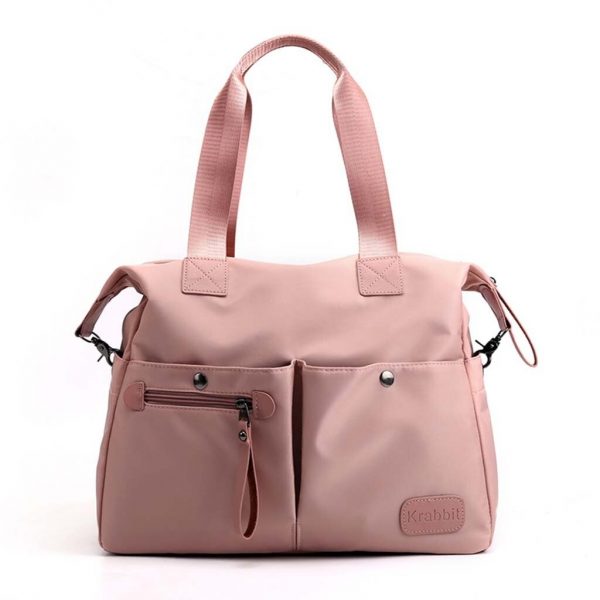 Pink Handbag/Overnight Travel Bag - Image 3