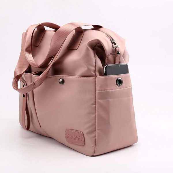 Pink Handbag/Overnight Travel Bag - Image 13